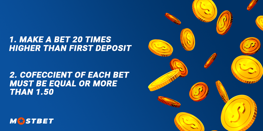 How to use Mostbet Bonuses. Bets and wagering information