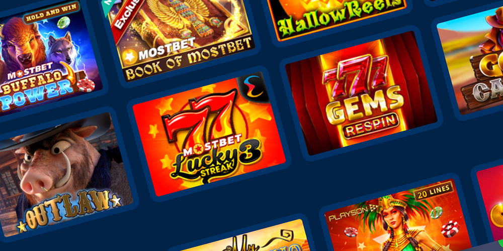 Mostbet Casino provides a great amount of gambling entertainment: slots, live casino and more