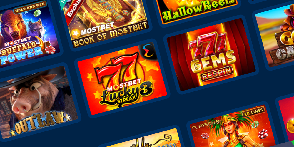 Mostbet Casino оюндары