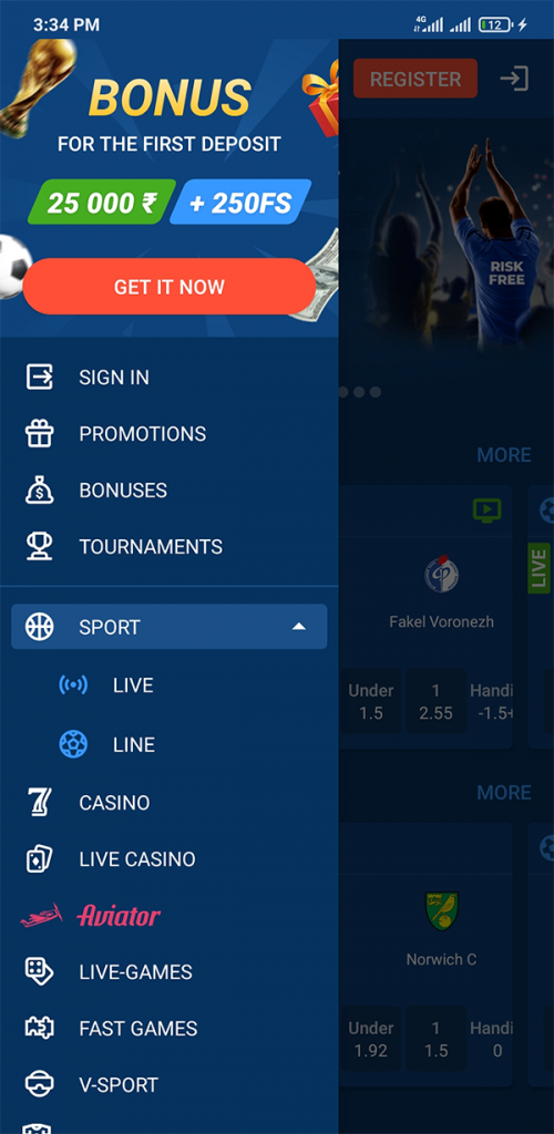 mostbet apk