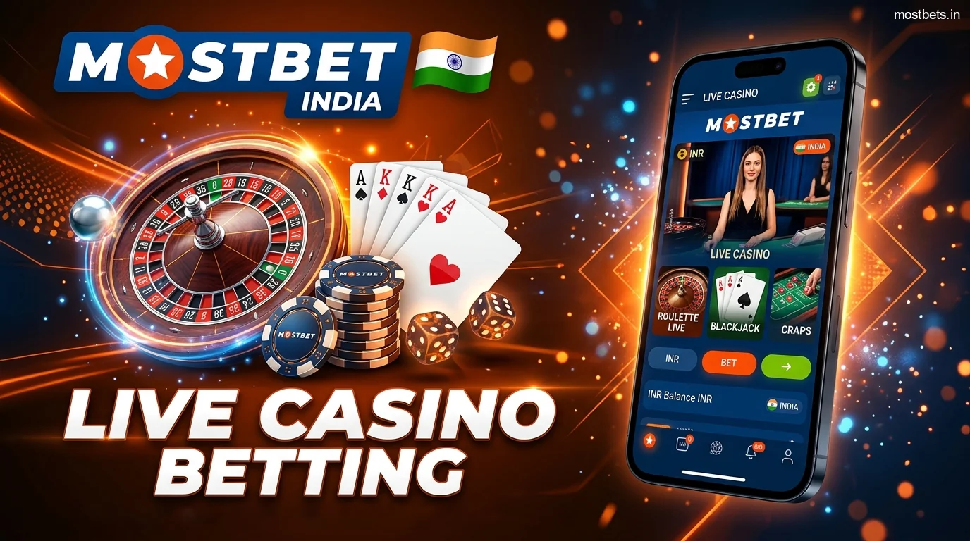 Mostbet Mobile App for Live Casino Gaming