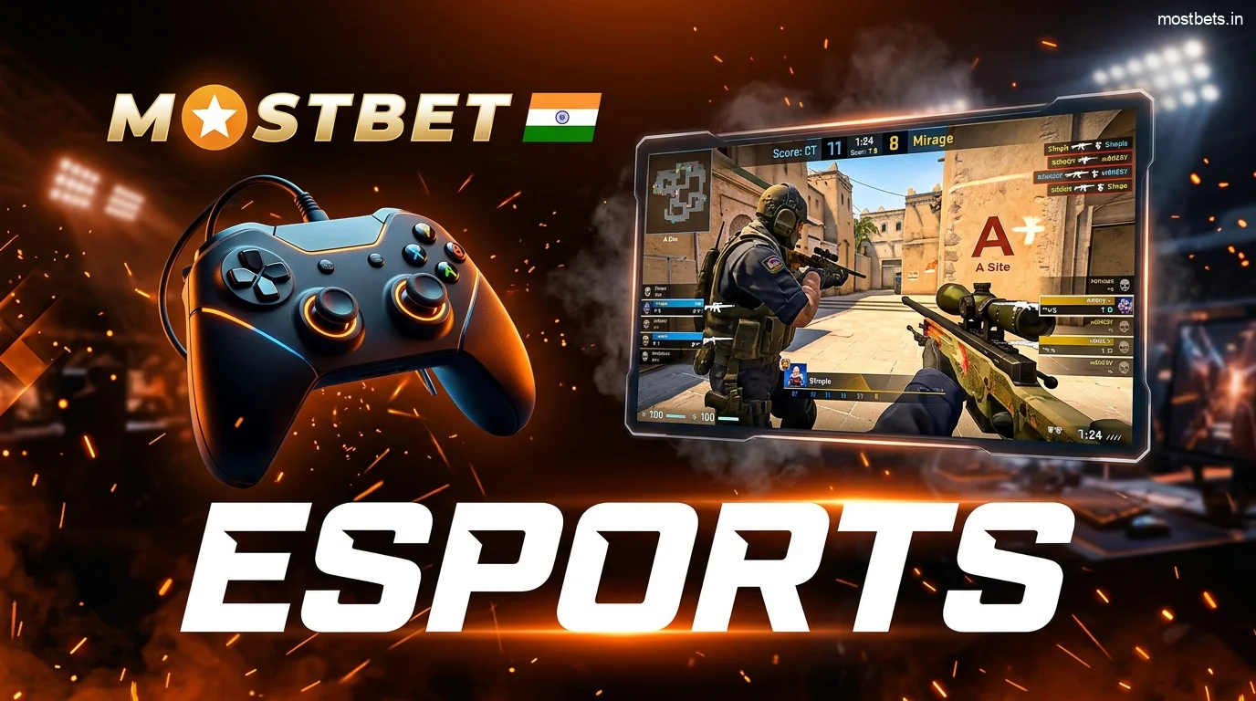 Esports Betting at Mostbet India