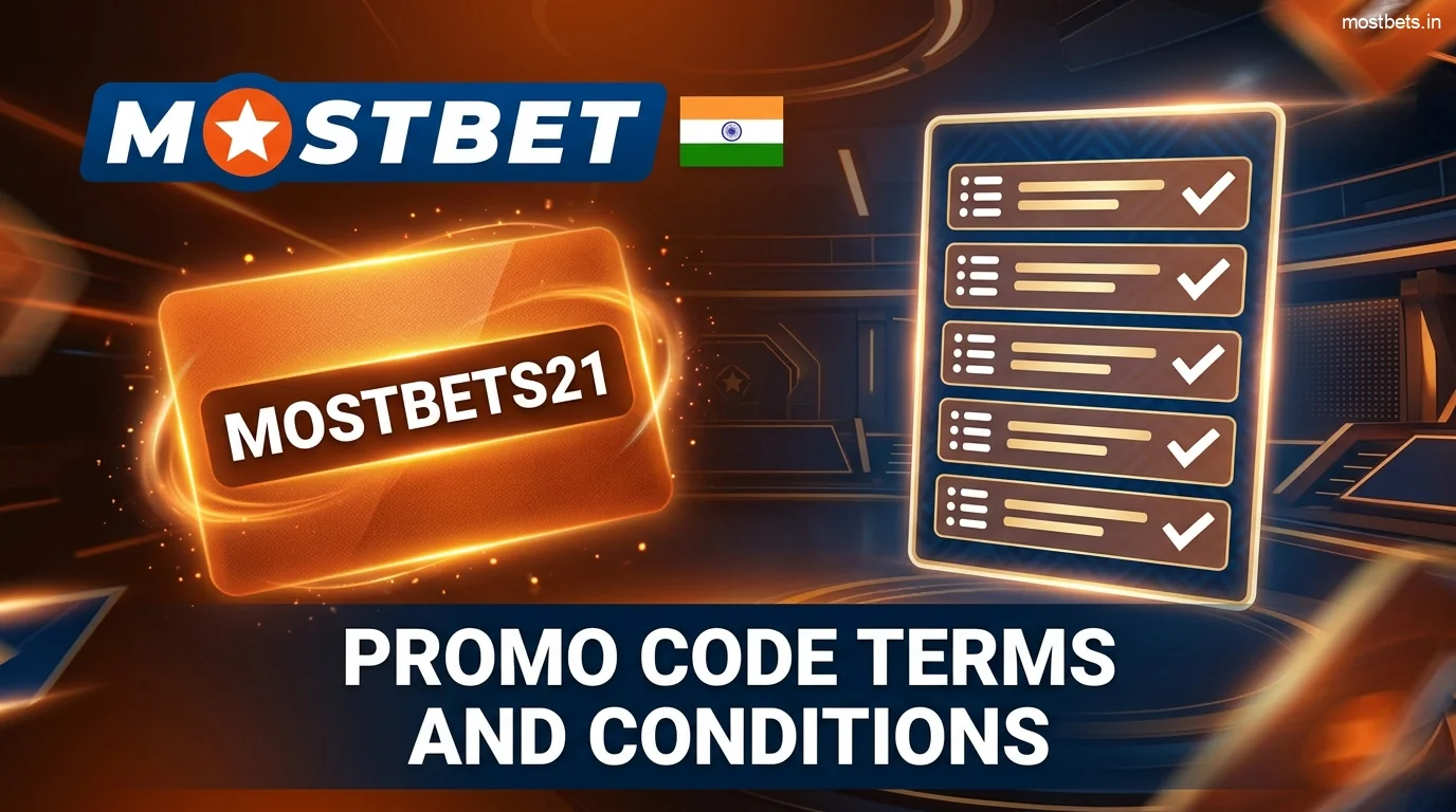 Read the terms and conditions for Mostbet promo codes