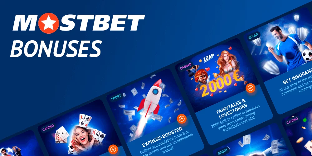 Exclusive offers to mostbet players